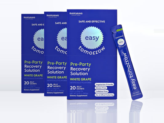 Easy Tomorrow Bundle: 3 x 20-Packs, 3 White Grape